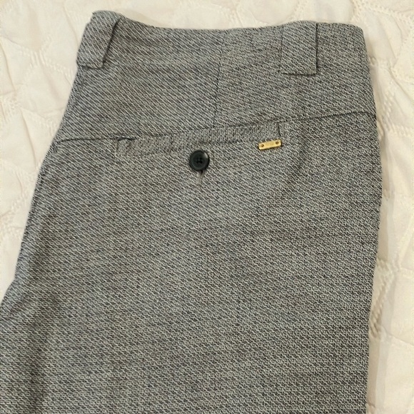 CKS Women’s W32L32.25” tweed like Gray cotton blend Trousers - Picture 3 of 16